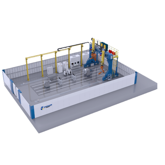 Large-gantry Structure Laser Remanufacturing Equipment